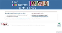 Desktop Screenshot of ohiodentalclinics.com